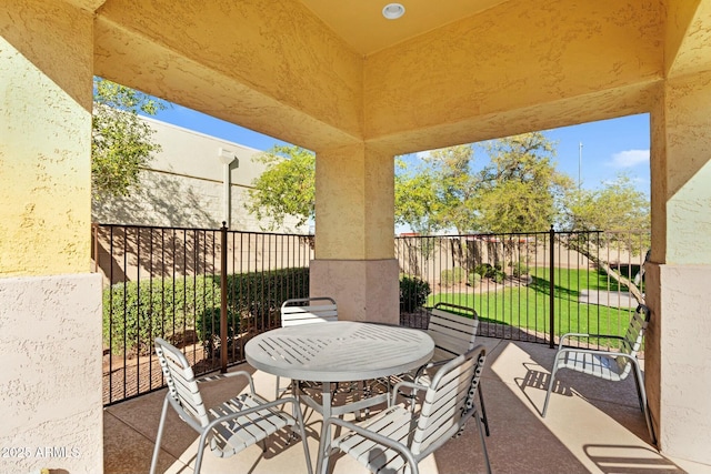 view of patio / terrace