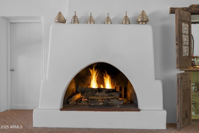 2671 Hwy 82, Patagonia, AZ 85624 - detailed view of a lit fireplace