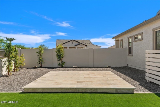 5860 E Sanford St, Mesa, AZ 85215 - view of patio / terrace with a fenced backyard