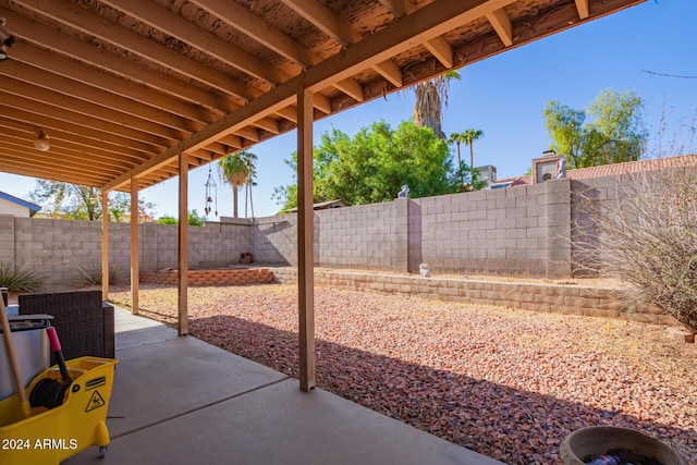 view of patio