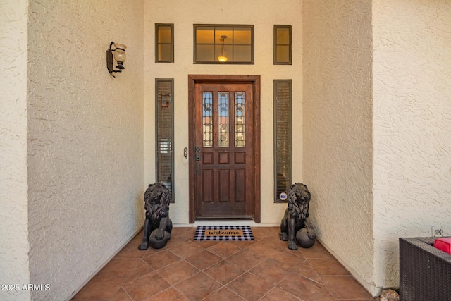 view of property entrance