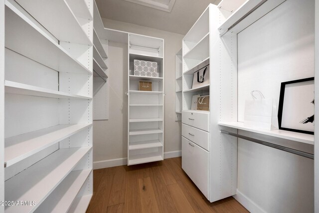 6435 E Monte Cristo Ave, Scottsdale, AZ 85254 - spacious closet with dark wood-type flooring