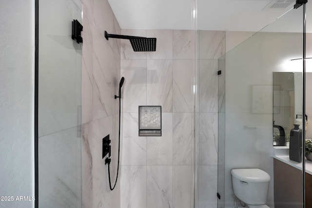 6435 E Monte Cristo Ave, Scottsdale, AZ 85254 - full bath featuring vanity and a marble finish shower