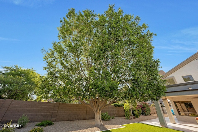 6435 E Monte Cristo Ave, Scottsdale, AZ 85254 - fenced backyard featuring a patio area
