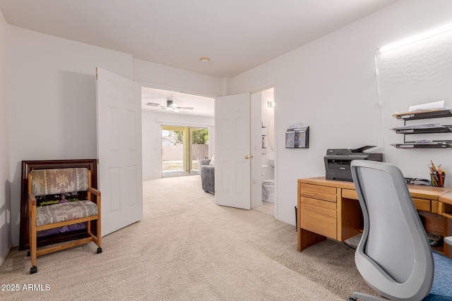 6276 N 75th Ln, Glendale, AZ 85303 - office with light colored carpet and ceiling fan