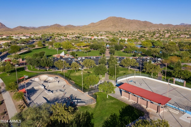 4512 W Stoneman Dr, Anthem, AZ 85086 - aerial perspective of suburban area featuring mountains