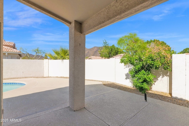 5252 W Pontiac Dr, Glendale, AZ 85308 - view of patio / terrace with a fenced backyard