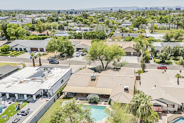 402 E Claremont St, Phoenix, AZ 85012 - aerial view of residential area with a pool