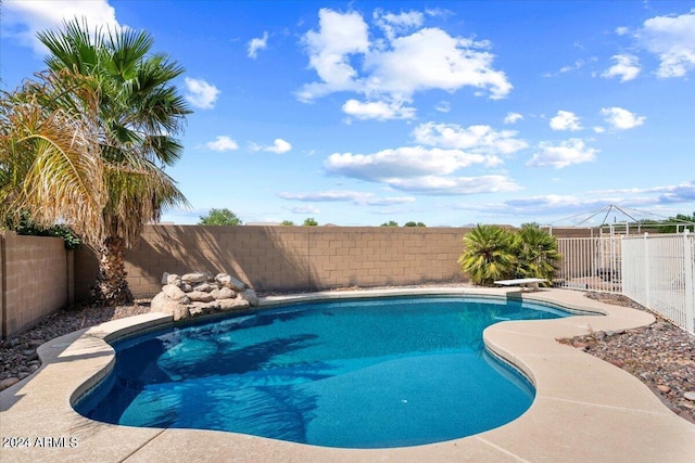 view of swimming pool