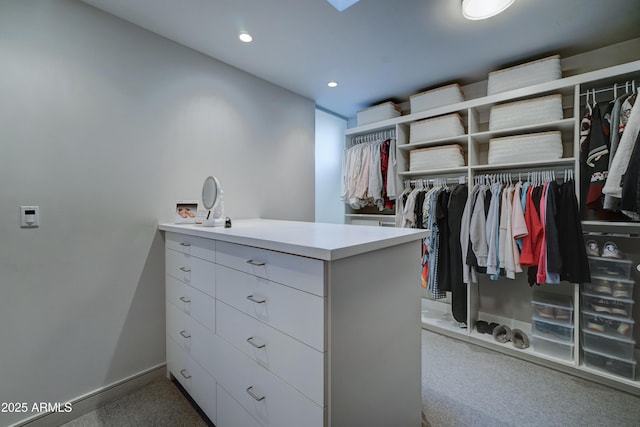 view of spacious closet