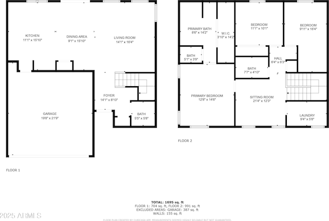3047 S Mandy St, Mesa, AZ 85212 - view of home floor plan