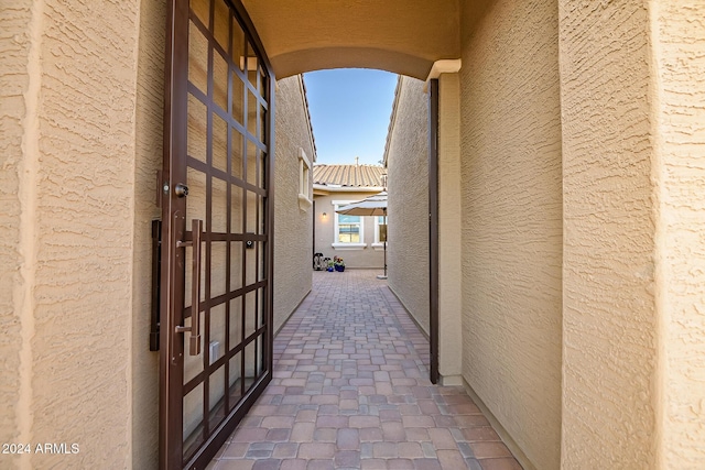 view of hallway