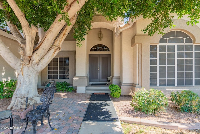1802 W Encinas St, Gilbert, AZ 85233 - view of exterior entry with stucco siding