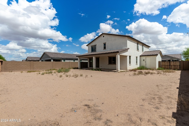 view of back of house