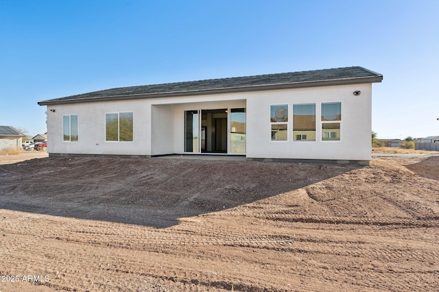 view of rear view of property