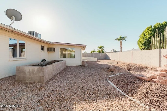 exterior space with central AC unit