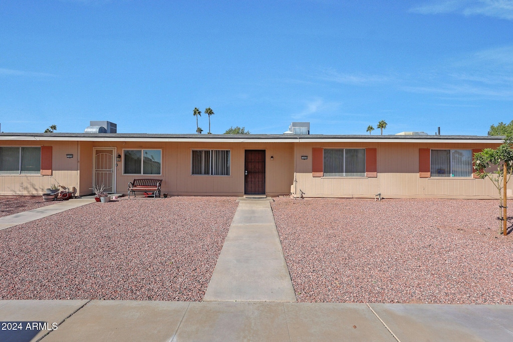 view of ranch-style home