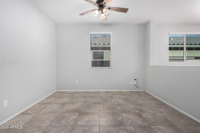 11505 W Boca Raton Rd, El Mirage, AZ 85335 - unfurnished room with ceiling fan and baseboards