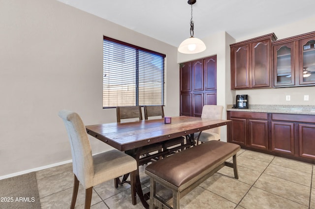 742 E Kingbird Dr, Gilbert, AZ 85297 - dining area featuring light tile patterned floors and baseboards