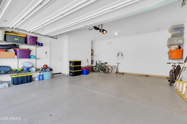 742 E Kingbird Dr, Gilbert, AZ 85297 - garage featuring a garage door opener