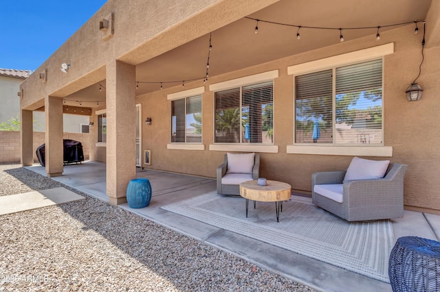 742 E Kingbird Dr, Gilbert, AZ 85297 - view of patio / terrace featuring a grill