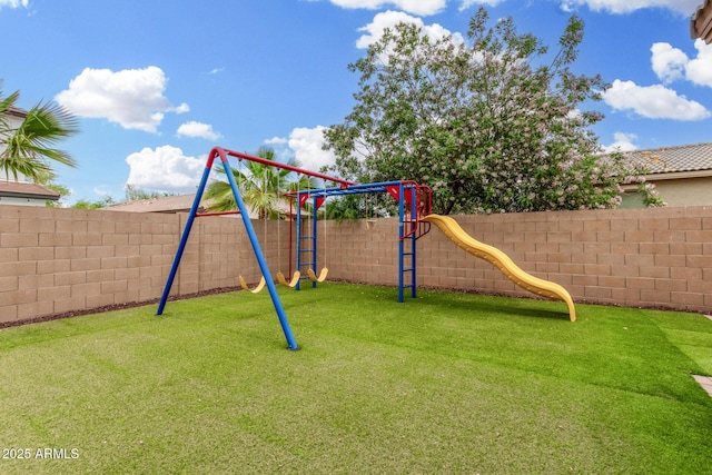 1876 E Azalea Ct, Gilbert, AZ 85298 - view of play area featuring a fenced backyard