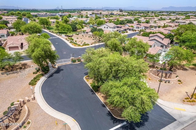 1876 E Azalea Ct, Gilbert, AZ 85298 - aerial perspective of suburban area featuring a mountainous background