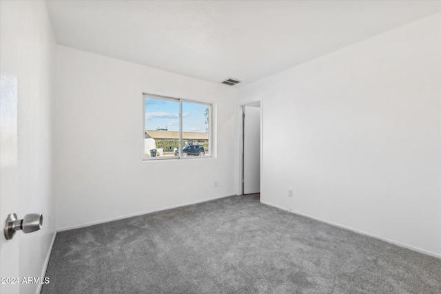 empty room with carpet floors