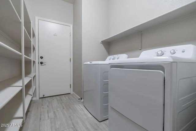 29891 N Desert Angel Dr, San Tan Valley, AZ 85143 - washroom featuring washing machine and clothes dryer and baseboards