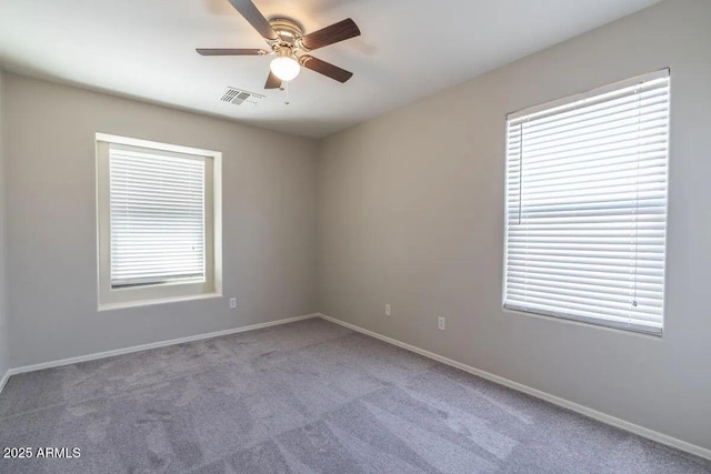 29891 N Desert Angel Dr, San Tan Valley, AZ 85143 - carpeted empty room with a ceiling fan and baseboards