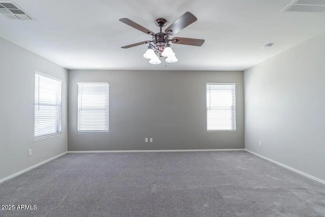29891 N Desert Angel Dr, San Tan Valley, AZ 85143 - carpeted empty room featuring baseboards and a ceiling fan
