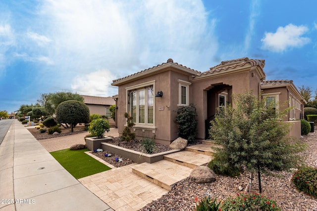 1407 E Artemis Trl, San Tan Valley, AZ 85140 - mediterranean / spanish home with stucco siding and a tile roof