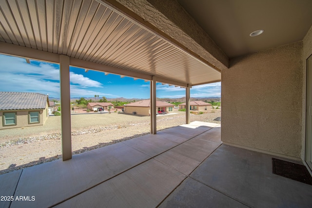 620 Vista Del Rio Ct, Wickenburg, AZ 85390 - view of patio featuring a residential view