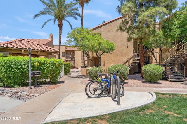 8787 E Mountain View Rd Unit 1100, Scottsdale, AZ 85258 - view of home's community with stairway