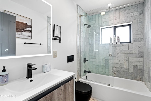 8214 E Northland Dr, Scottsdale, AZ 85251 - full bathroom featuring toilet, shower / washtub combination, and vanity