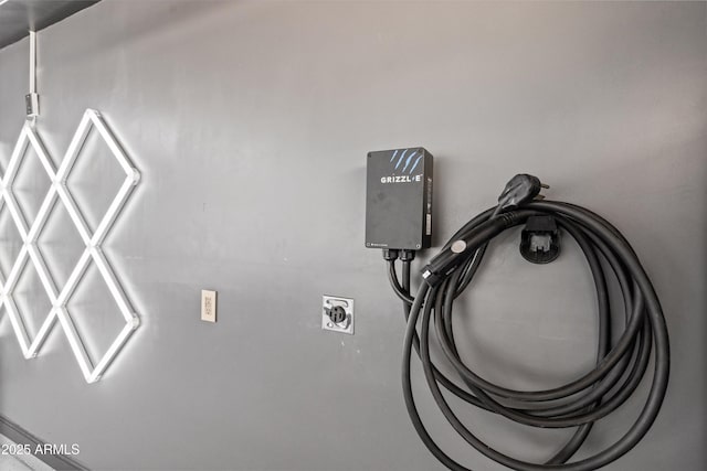 8214 E Northland Dr, Scottsdale, AZ 85251 - garage view of car charger