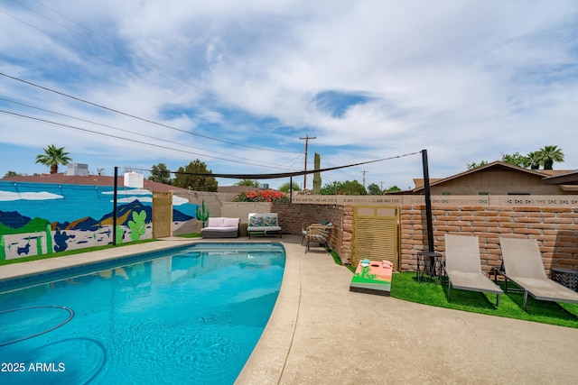 8214 E Northland Dr, Scottsdale, AZ 85251 - view of pool featuring a fenced backyard and a patio