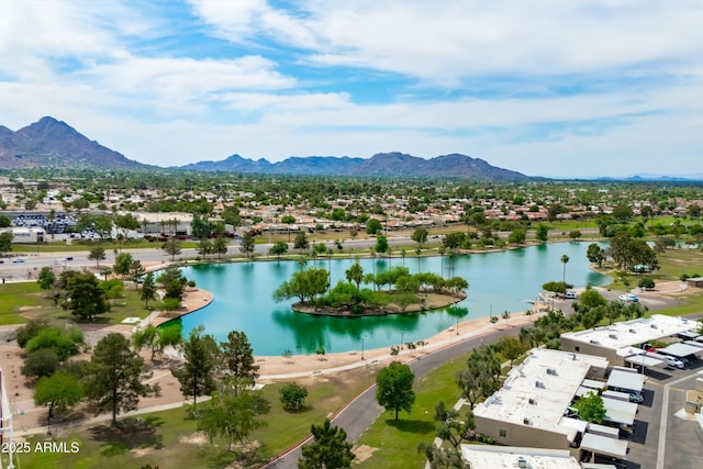 8214 E Northland Dr, Scottsdale, AZ 85251 - bird's eye view of a water and mountain view