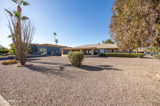 view of ranch-style house