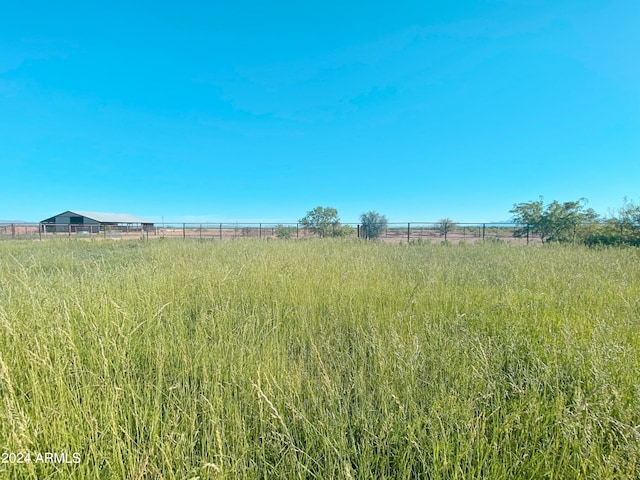 view of landscape with a rural view