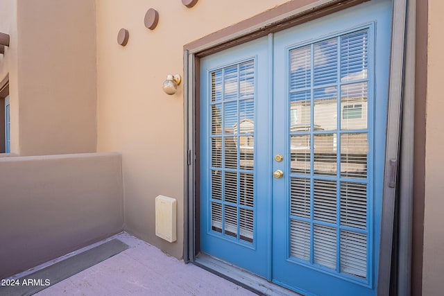 1446 E Grovers Ave Unit 13, Phoenix, AZ 85022 - entrance to property with french doors and stucco siding
