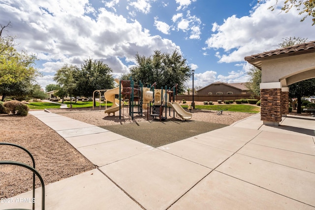 view of community playground