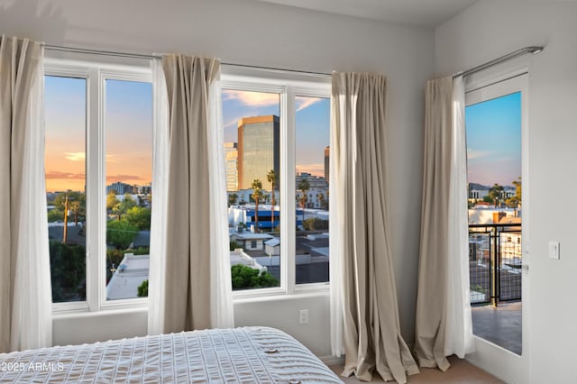 17 W Vernon Ave Unit 412, Phoenix, AZ 85003 - carpeted bedroom with access to outside