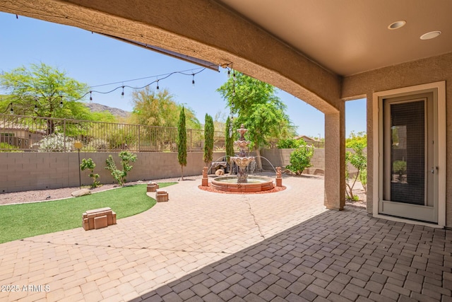 2413 W Kachina Trl, Phoenix, AZ 85041 - fenced backyard with a patio