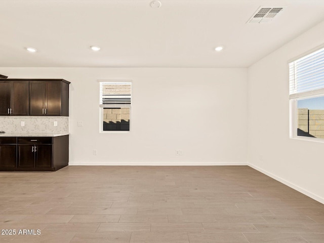 empty room featuring light hardwood / wood-style flooring