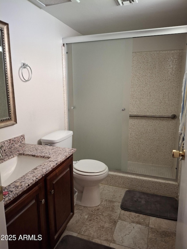 740 N Oracle, Mesa, AZ 85203 - full bathroom with vanity and a stall shower