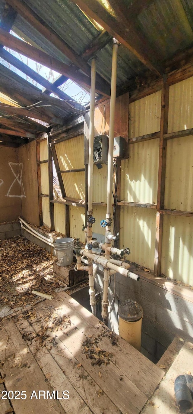 11150 E Clatterbuck Dr, Cornville, AZ 86325 - view of unfinished below grade area