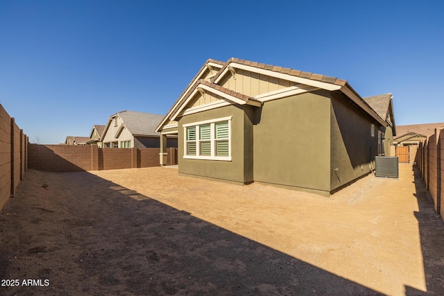 view of rear view of house