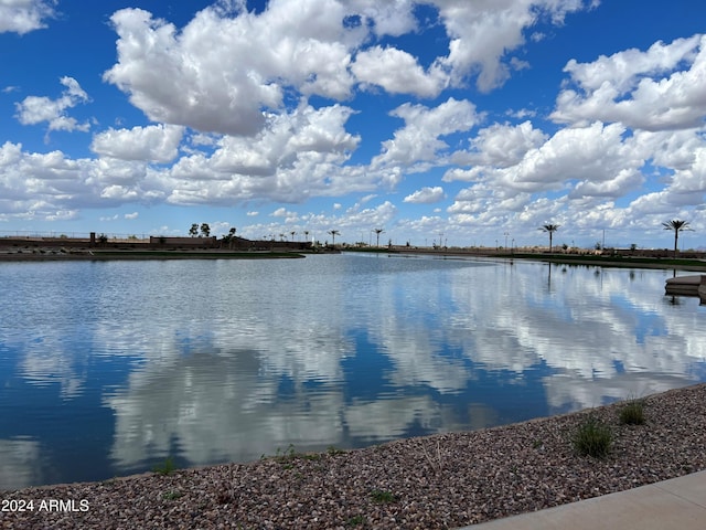 view of water feature