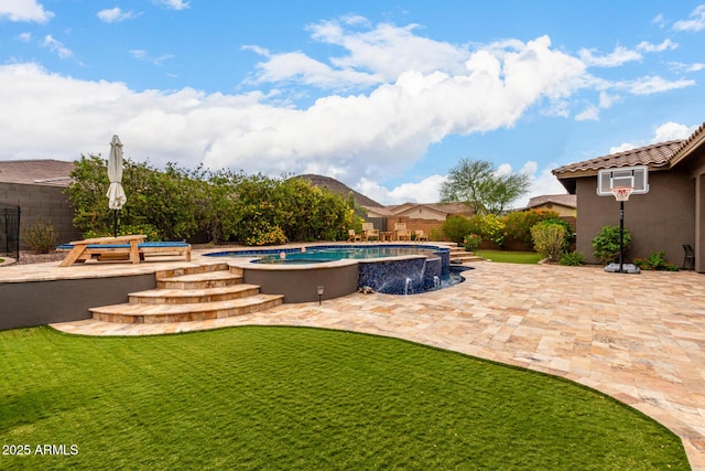 12834 W Forest Pleasant Pl, Peoria, AZ 85383 - view of pool featuring a patio